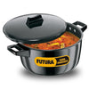 Hawkins Futura 4 Litre Cook n Serve Bowl Hard Anodised Saucepan with Hard Anodised Lid