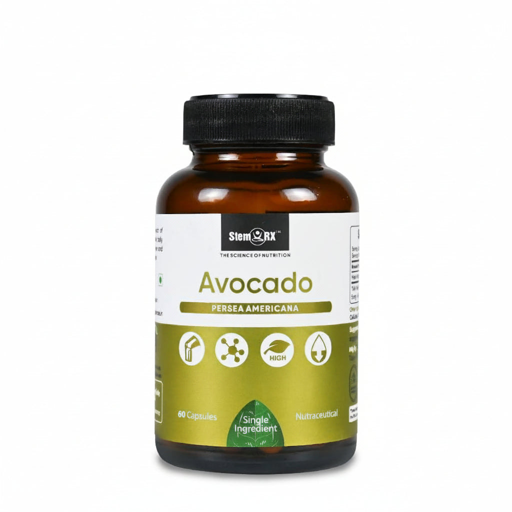 Stem Rx StemRx Biosciences Avocado Supplements Capsules - 60 Capsules - Swadesii