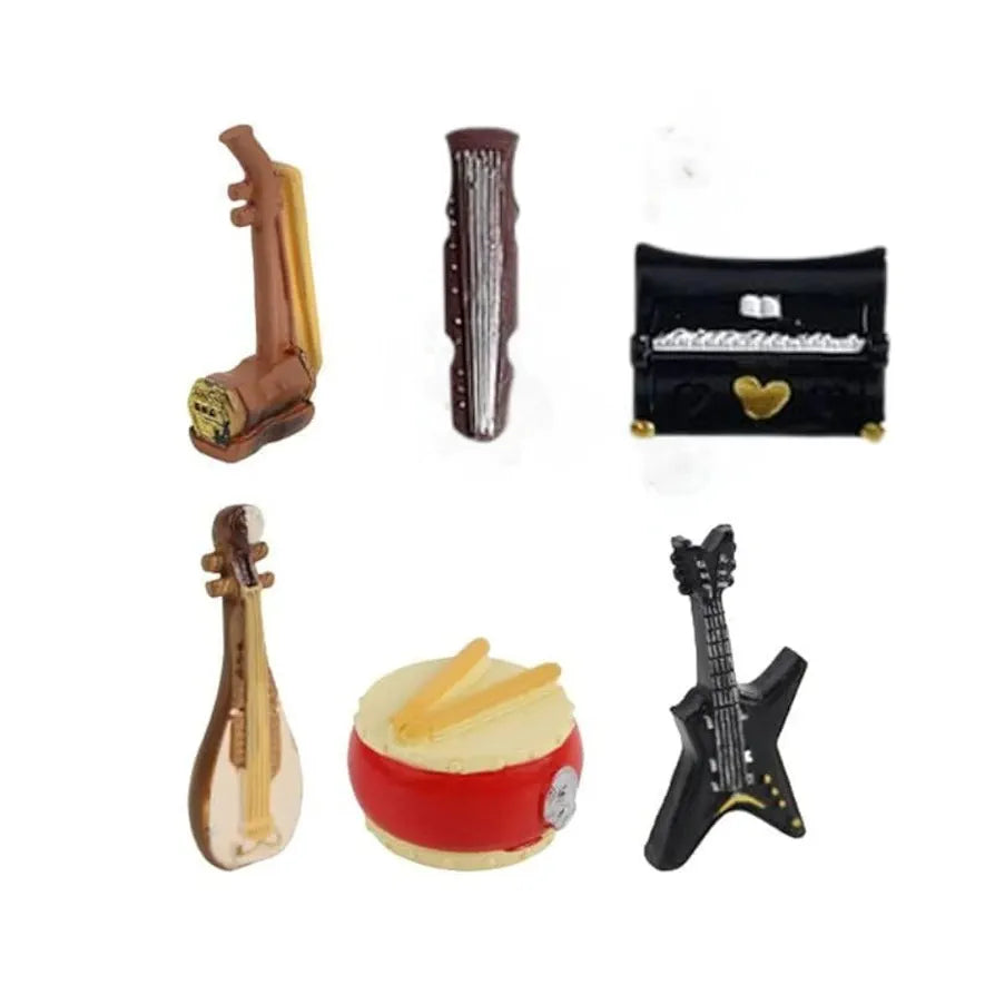 SATYAM KRAFT 1 Set Resin Miniature Showpiece | Raksha Bandhan Gift for Him/Her | Home Decor, Office Desk, Shelf, Bedroom Decoration, Living Room Figurines & Tabletop Items 