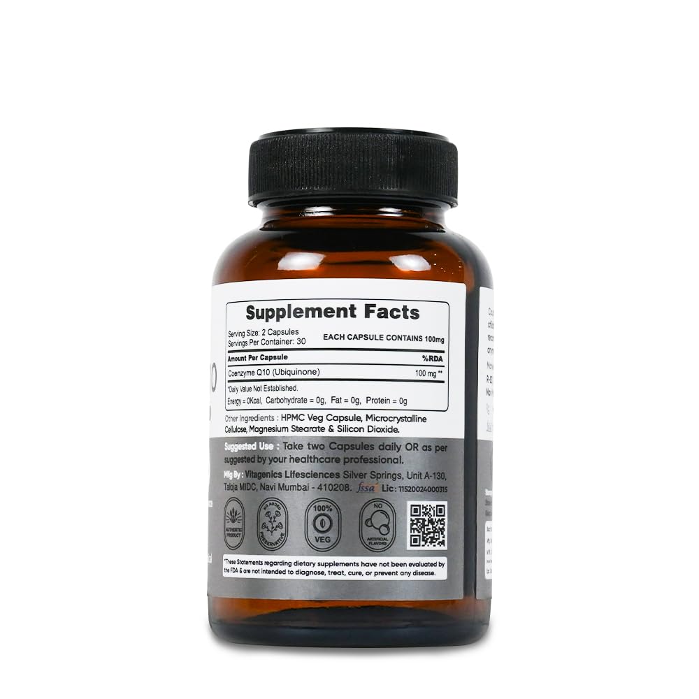 Stem Rx StemRx CoQ10 Supplement Capsules - Swadesii