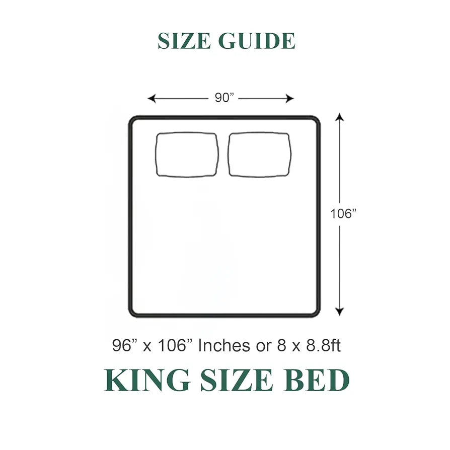 Cloth Fusion 190 TC Warm Winter Bedsheet for Double Bed King Size with 2 Pillow Covers, Cozy Woolen Bedsheets for Double Bed 