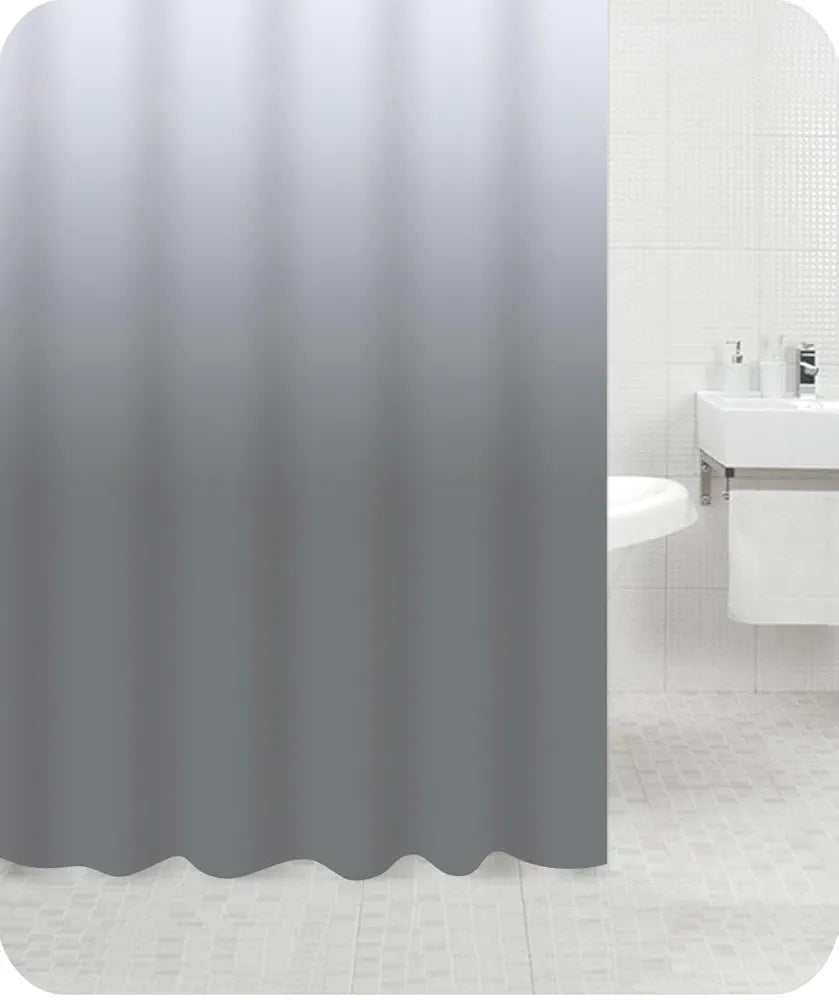 HOMETHREADS Embrace Luxury with Our 6-Feet Long Premium Peva Shower Curtain with 12 Hooks for a Lavish Bathroom Ambiance | Stylish, Splendid, and Perfectly Sized 