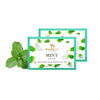 Prasatti Herbal Organic Cool Mint Bathing Soap for Removing Dirt & Impurities - 100 Gms | Pack of 2