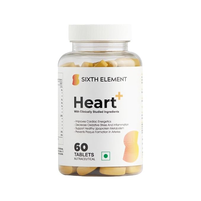 Sixth Element Heart+ Tablets - 60 Tabs - Swadesii