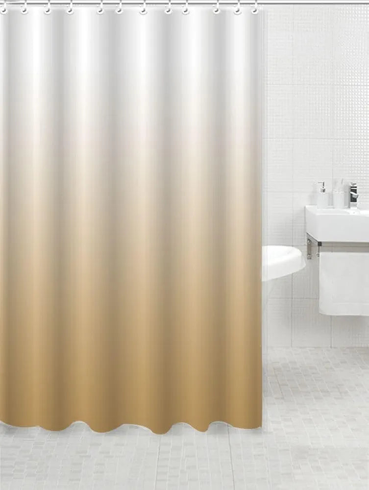 HOMETHREADS Checkered Embrace Luxury with Our 6-Feet Long Premium Polyester Shower Curtain with 12 Hooks for a Lavish Bathroom Ambiance Blackout,Stylish, Splendid, & Perfectly Sized 