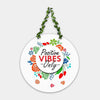 Artvibes Positive Vibes Only Wall Hanging for Home | Decoration Art Piece