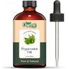 Organic Zing Peppermint Arvensis Essential Oil Pure & Natural for Skin, Face, Hair Care - 118 Ml