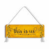 Blue Finch Decorative Wall Hanging This Is Us Wall For Living Room Decor and Home Entrance Decor