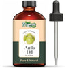 Organic Zing Amla Oil for Pure & Natural for Skin, Face, Hair Care, Aromatherapy & Massage - 118 Ml