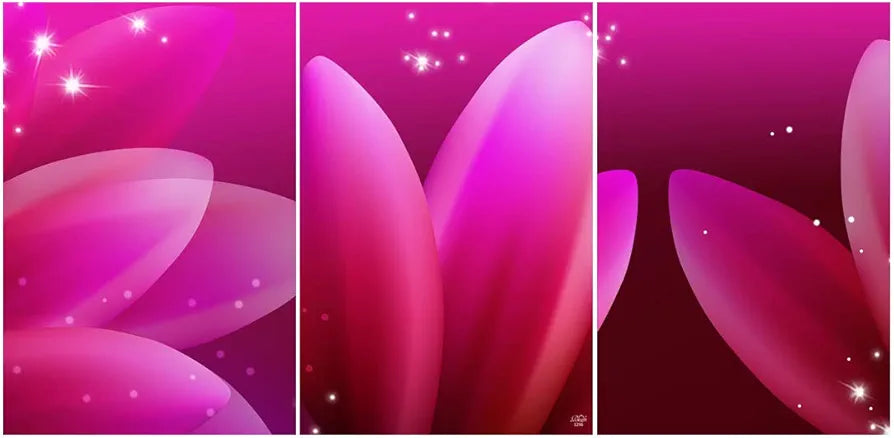 Rangoli MDF 3 Pcs Wall Poster 12x18 Inch Decorative Wall Art for Home, Office, Living Room. P-4, Design-4