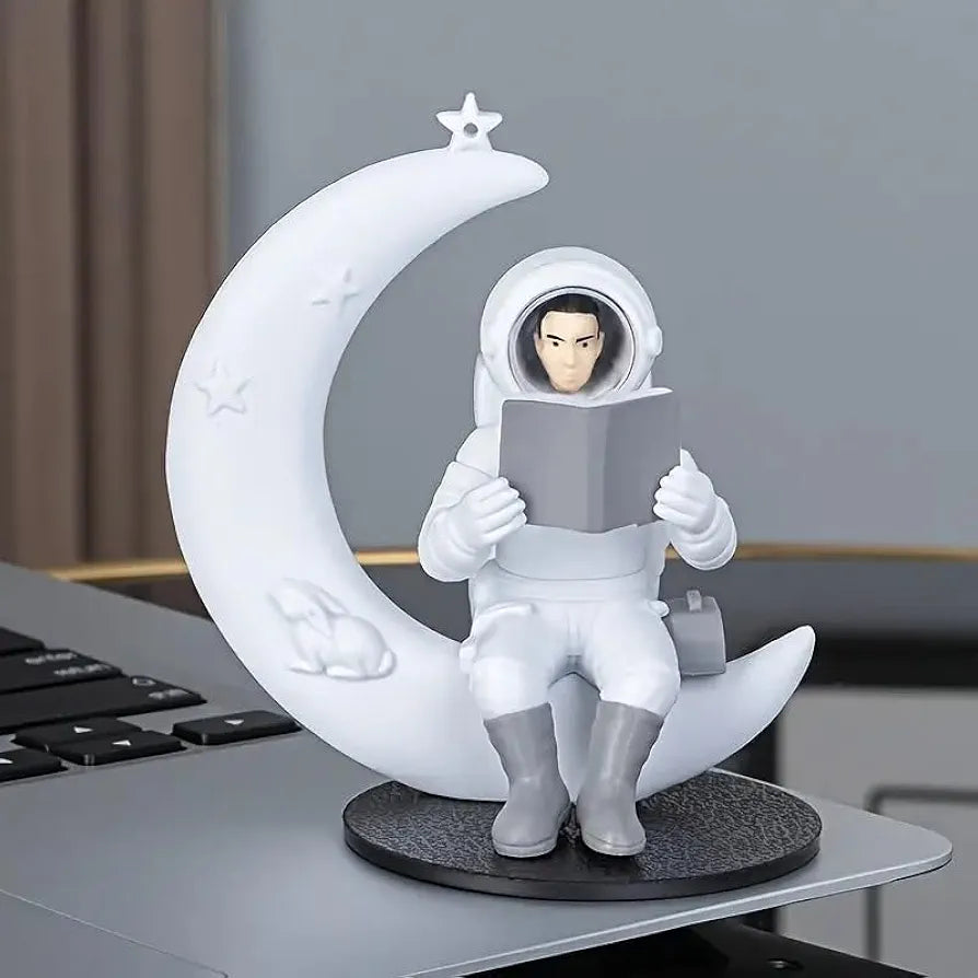 Street27® Astronaut Figurine Showpiece for Home Décor Idols for Office Desk Table Astronaut Toy for Car Dashboard, Statue for Gift Gifting Items Birthday Decoration , Space