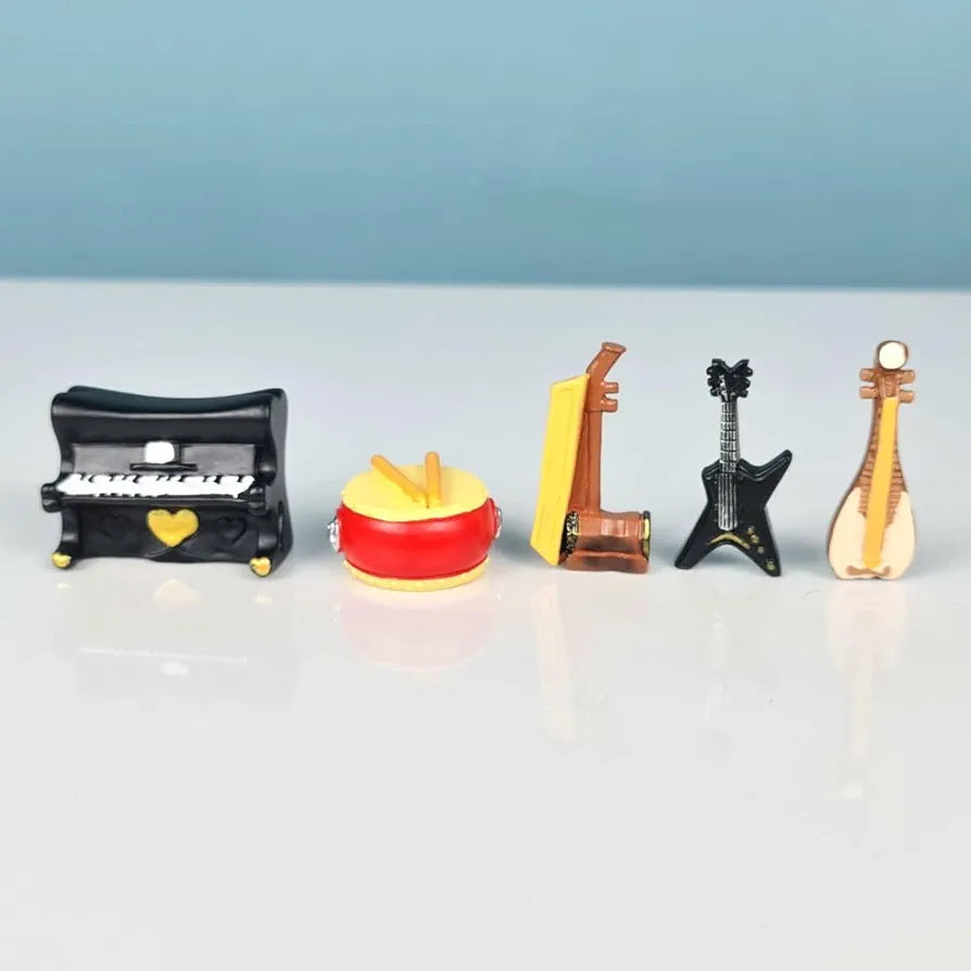 SATYAM KRAFT 1 Set Resin Miniature Showpiece | Raksha Bandhan Gift for Him/Her | Home Decor, Office Desk, Shelf, Bedroom Decoration, Living Room Figurines & Tabletop Items 