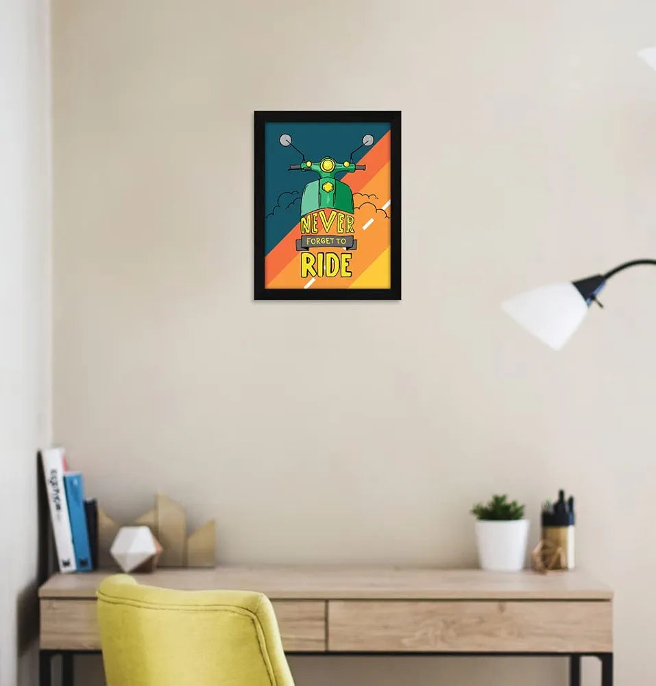 ArtX Paper Motivational Quotes Wall Frame Art Painting, Multicolor, Motivational, 10.0 X 13.0 inches, Set of 1 