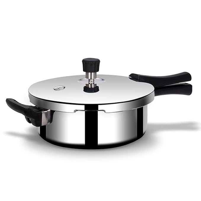 Arttdinox Stellar Stainless Steel Triply Mirror Finish Pressure Cooker ...