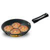 Hawkins Futura 20 cm Frying Pan, Hard Anodised Fry Pan, Small Frying Pan, Black