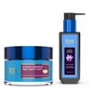 Blue Nectar Kumkumadi Night Repair Cream & Face Wash Combo