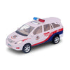 Centy Toys Plastic Pull Back Police Car