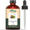 Organic Zing Cinnamon Leaf (Cinnamomum Verum) Oil | Essential Oil for Skincare, Massage, Aroma & Diffuser - 118 Ml