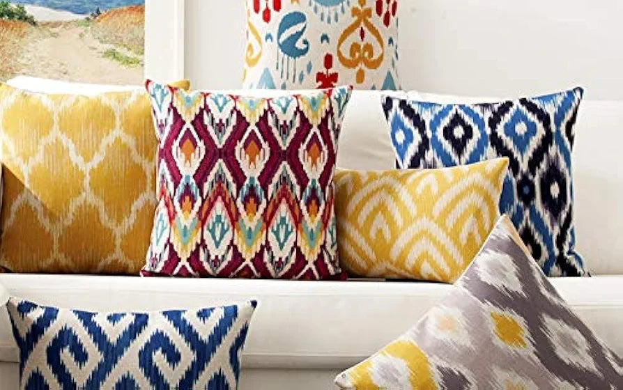 AEROHAVEN™ Set of 5 Designer Decorative Throw Pillow/Cushion Covers - 