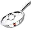 Sumeet Cook Smart TriPly SAS Steel Aluminium Steel 3 Layers Fry Pan with Lid 1 LTR - 20Cm