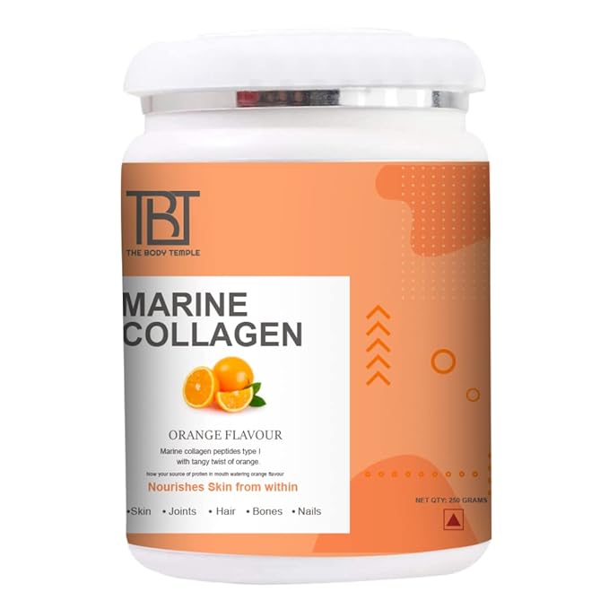 The Body Temple Type I and III Marine C (orange) - 250gm Powder - Swadesii