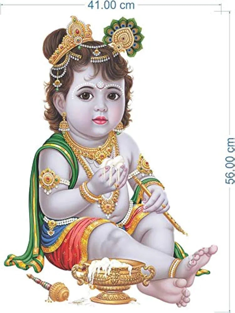 Rangoli Vinyl Religion Wall Sticker 