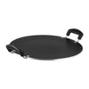 Vinod Zest Aluminium Non Stick Pathri Tawa - 31.5 cm | 5mm Thick | 3 Layer Coating | Metal Spoon Friendly | Bakelite Handle