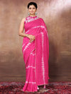 Fabmora Tie and Dye Chanderi Saree