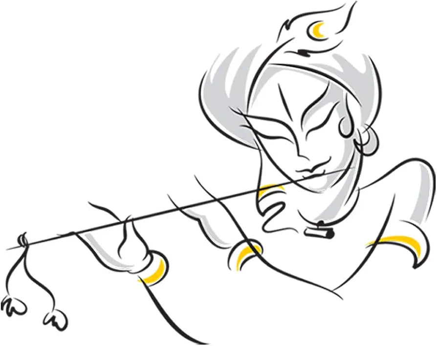 Rangoli White Glossy Vinyl Wall Sticker Premium Self-Adhesive Waterproof Decorative Wall Decal for Bedroom, Living Room, Office & Home Decoration Easy to Apply. Parent-13, Design-2