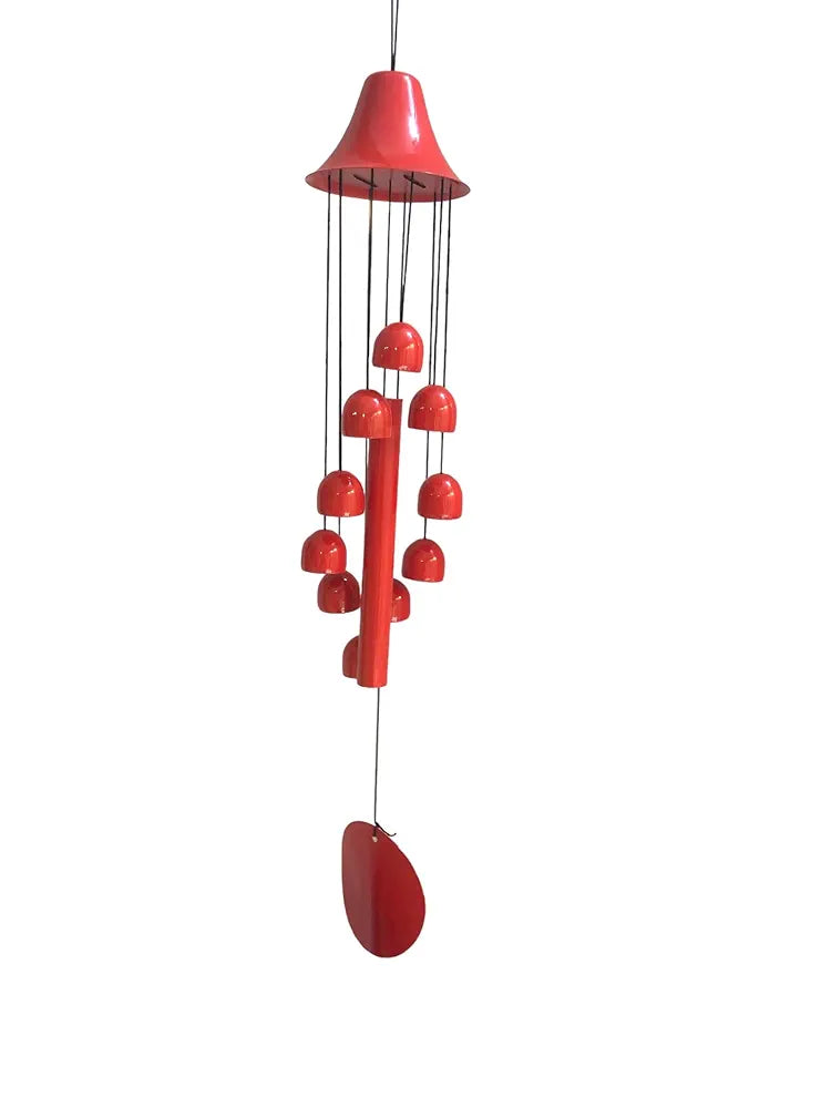 PARADIGM PICTURES 10 Bells Wind Chime for Home Decor Good Luck Lover Gift Positivity