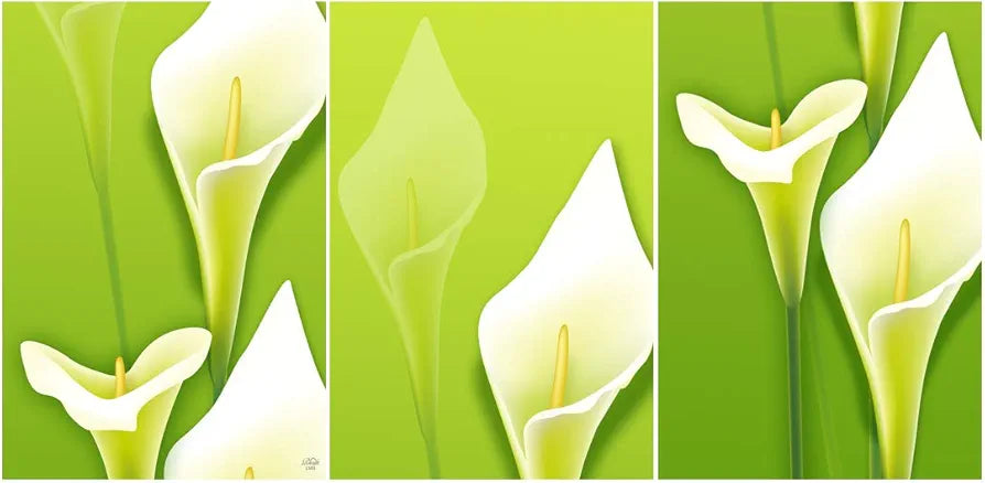 Rangoli MDF 3 Pcs Wall Poster 12x18 Inch Decorative Wall Art for Home, Office, Living Room. P-4, Design-11