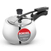 Borosil Pronto Induction Base Stainless Steel Pressure Cooker | 3 Litres