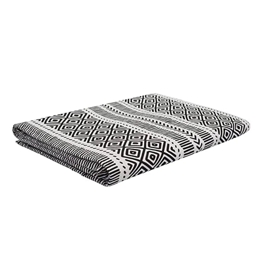 Trance Home Linen Pure Cotton Reversible Dohar Toddler Size | Cotton Ac Quilt for Babies | Infants - New Born Blanket | Soft Light-Weight Bed Blanket 0-4 Years Kids