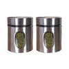Femora Kitchen Storage Jar With Glass Window | Jar for Kitchen Storage | 700 Ml | Pack of 2