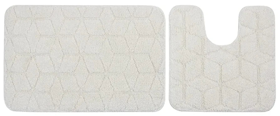 Saral Home Solid Antiskid Bathmat Set 