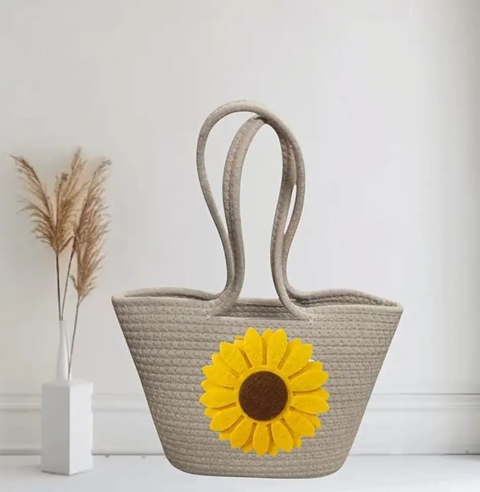 Beautiful Hommies Women's Stylish Straw & Polyester Tote Handbag for Office, Travel, Vacations & Shopping