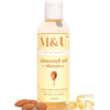 M&U Pure and Natural Almond + Vitamin E Oil - 100 ml