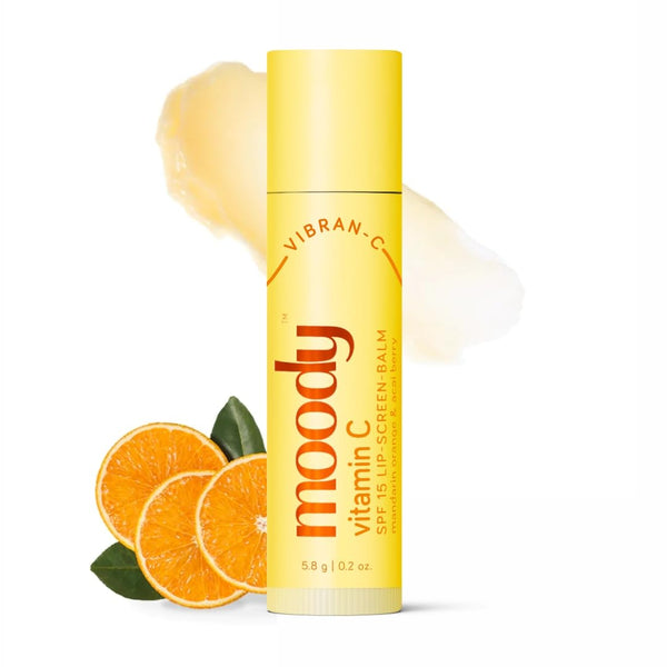 vibran c lip treatment Moody Vitamin C Lip Balm With Spf 15 With Mandarin Orange & Acai Berry Oil