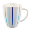 Larah by Borosil Blue Strip 390 Ml Mug