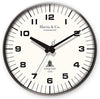 Harris & Co. Clockmasters Metal Silent Sweep Noiseless Technology Analog Wall Clock  Model-park Lane-grey