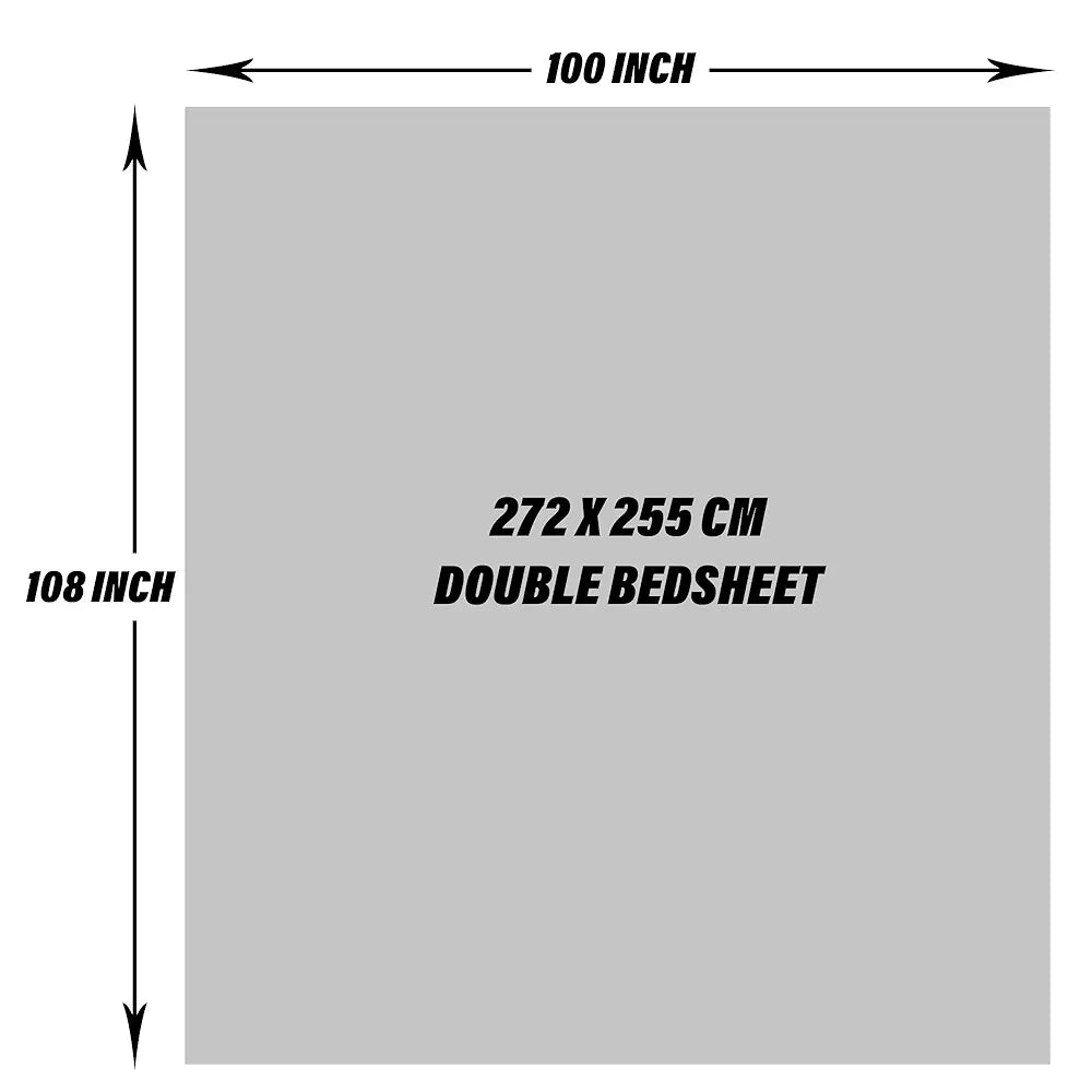 Kuber Industries Double Bedsheet with 2 Pillow Covers | 160 TC Premium Cotton Bedsheet for Double Bed | Bedsheet for Living Room-Home & Hotels | Kaleen Leaf Flower | 100x108 Inch | Maroon