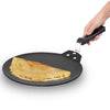 Hawkins Futura 30 cm Dosa Tava, Non Stick Dosa Tawa, Induction Dosa Tawa, Black