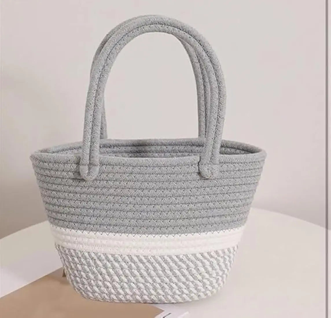 BEAUTIFUL HOMMIESWomen's Stylish Straw & Polyester Tote Handbag for Office, Travel, College, Vacations & Shopping