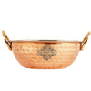 Indian Art Villa Hammered Steel Copper Kadhai Wok Bowl - 200 ml