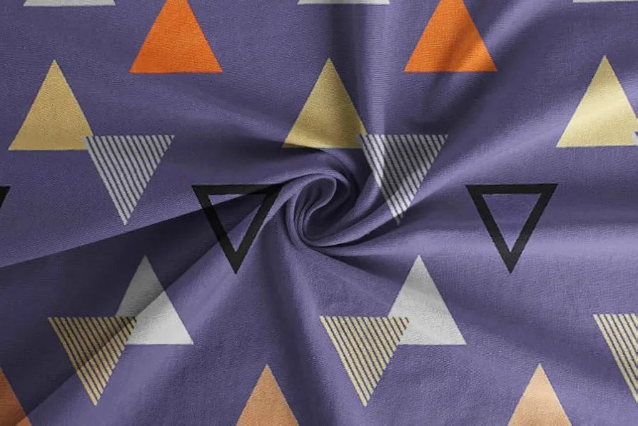 Microfiber 160 TC Flat Single Bedsheets for Summer Breathable | Wrinklefree  with 1 Pillow Covers 