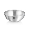 Bergner Be Essentials Tri-ply Stainless Steel 24 Cm (2.5 Liters) Tasra | Steel Kadai