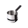 Meyer Nickel Free Stainless Steel Mini Pot with Handle 10cm Grey |0.60 liter