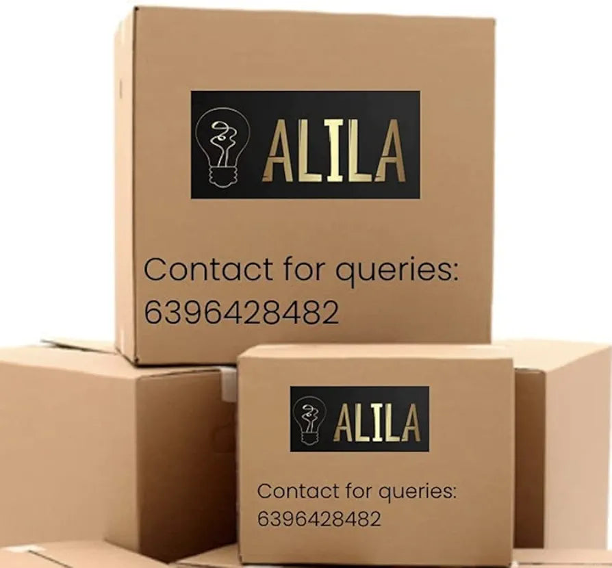 ALILA 23-Inch Waterfall Fountain with LED Lights | Tabletop Indoor Outdoor Water Fountain for Home, Office, Living Room Décor | Vastu Showpiece & Gifting Item