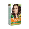 Nisha Creme Hair Color Dark Brown, Permanent Hair Colour for Women Men 3.0 Dark Brown Hair Colour - 120 Gms