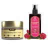 Indus Organics Rejuvenating Skin Cream & Rose Water Combo Pack